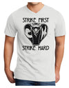 Strike First Strike Hard Cobra Adult V-Neck T-shirt-Mens T-Shirt-TooLoud-White-Small-Davson Sales