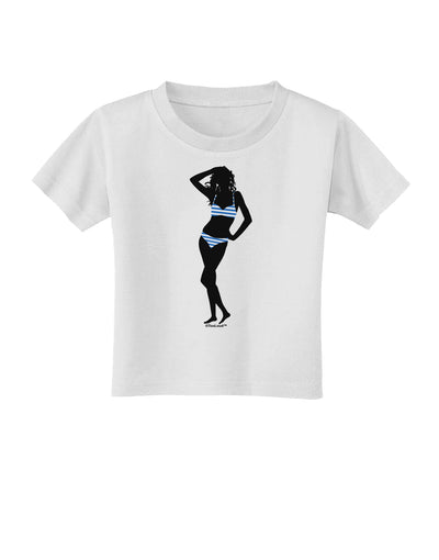 Stripes Bikini Shadow Toddler T-Shirt by TooLoud-Toddler T-Shirt-TooLoud-White-2T-Davson Sales