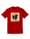 Strong Bison Adult Dark T-Shirt-Mens T-Shirt-TooLoud-Red-Small-Davson Sales