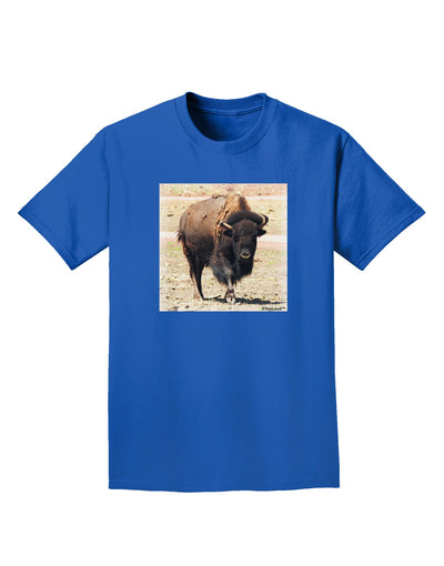 Strong Bison Adult Dark T-Shirt-Mens T-Shirt-TooLoud-Royal-Blue-Small-Davson Sales