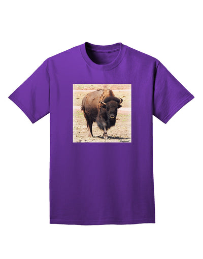 Strong Bison Adult Dark T-Shirt-Mens T-Shirt-TooLoud-Purple-Small-Davson Sales