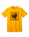 Strong Bison Adult T-Shirt: Premium Quality for Everyday Comfort-Mens T-shirts-TooLoud-Gold-Small-Davson Sales