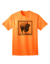 Strong Bison Adult T-Shirt: Premium Quality for Everyday Comfort-Mens T-shirts-TooLoud-Neon-Orange-Small-Davson Sales