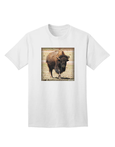 Strong Bison Adult T-Shirt: Premium Quality for Everyday Comfort-Mens T-shirts-TooLoud-White-Small-Davson Sales