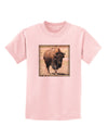 Strong Bison Childrens T-Shirt-Childrens T-Shirt-TooLoud-PalePink-X-Small-Davson Sales