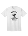 Strong Bison Text - Premium Adult T-Shirt Collection-Mens T-shirts-TooLoud-White-Small-Davson Sales