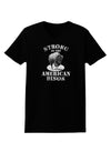 Strong Bison Text Womens Dark T-Shirt-TooLoud-Black-X-Small-Davson Sales