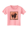 Strong Bison Toddler T-Shirt-Toddler T-Shirt-TooLoud-Candy-Pink-2T-Davson Sales