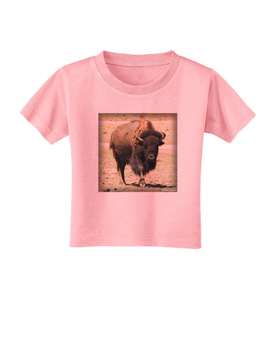 Strong Bison Toddler T-Shirt-Toddler T-Shirt-TooLoud-Candy-Pink-2T-Davson Sales