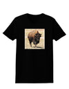 Strong Bison Womens Dark T-Shirt-TooLoud-Black-X-Small-Davson Sales