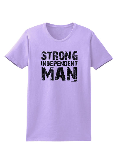 Strong Independent Man Womens T-Shirt-Womens T-Shirt-TooLoud-Lavender-X-Small-Davson Sales