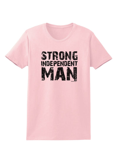 Strong Independent Man Womens T-Shirt-Womens T-Shirt-TooLoud-PalePink-X-Small-Davson Sales