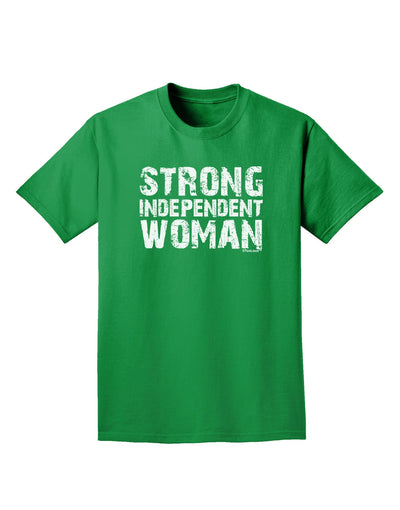 Strong Independent Woman Adult Dark T-Shirt-Mens T-Shirt-TooLoud-Kelly-Green-Small-Davson Sales