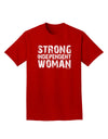 Strong Independent Woman Adult Dark T-Shirt-Mens T-Shirt-TooLoud-Red-Small-Davson Sales