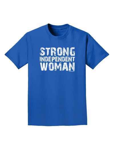 Strong Independent Woman Adult Dark T-Shirt-Mens T-Shirt-TooLoud-Royal-Blue-Small-Davson Sales