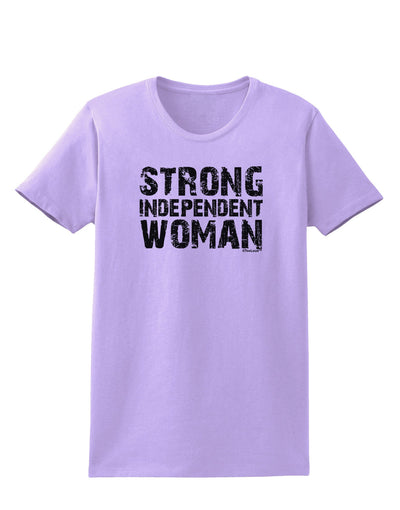 Strong Independent Woman Womens T-Shirt-Womens T-Shirt-TooLoud-Lavender-X-Small-Davson Sales