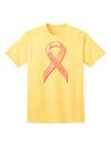 Stronger Everyday Adult T-Shirt: Pink Ribbon Edition for Breast Cancer Awareness-Mens T-shirts-TooLoud-Yellow-Small-Davson Sales