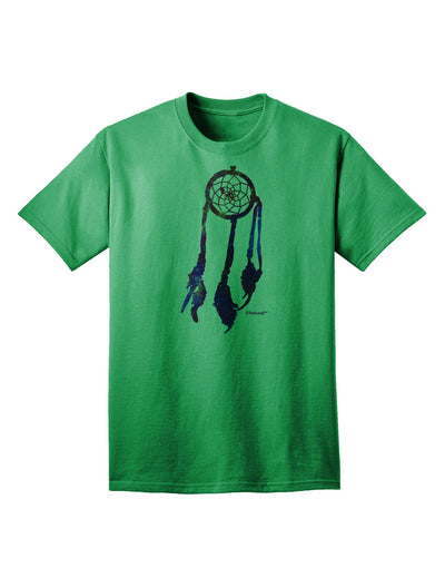 Stunning Galaxy Dreamcatcher Adult T-Shirt with Graphic Feather Design by TooLoud-Mens T-shirts-TooLoud-Kelly-Green-Small-Davson Sales