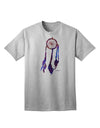 Stunning Galaxy Dreamcatcher Adult T-Shirt with Graphic Feather Design by TooLoud-Mens T-shirts-TooLoud-AshGray-Small-Davson Sales