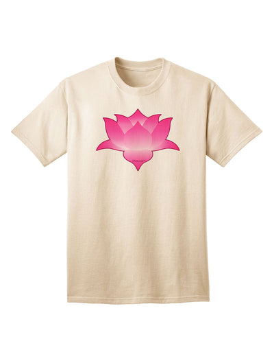 Stunning Lotus Flower Gradient Adult T-Shirt by TooLoud-Mens T-shirts-TooLoud-Natural-Small-Davson Sales