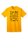 Stylish Adult T-Shirt - A Solution to Your Fashion Woes-Mens T-shirts-TooLoud-Gold-Small-Davson Sales