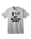 Stylish Adult T-Shirt Celebrating the Love for Mexican Wives by TooLoud-Mens T-shirts-TooLoud-AshGray-Small-Davson Sales