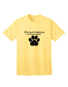 Stylish Adult T-Shirt: Embrace Your Love for Wine and Support Animal Welfare with TooLoud-Mens T-shirts-TooLoud-Yellow-Small-Davson Sales