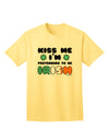 Stylish Adult T-Shirt: Embrace the Irish Spirit with Kiss Me I'm Pretending to Be Irish by TooLoud-Mens T-shirts-TooLoud-Yellow-Small-Davson Sales