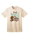 God put Angels on Earth and called them Cowboys  Adult T-Shirt Natural