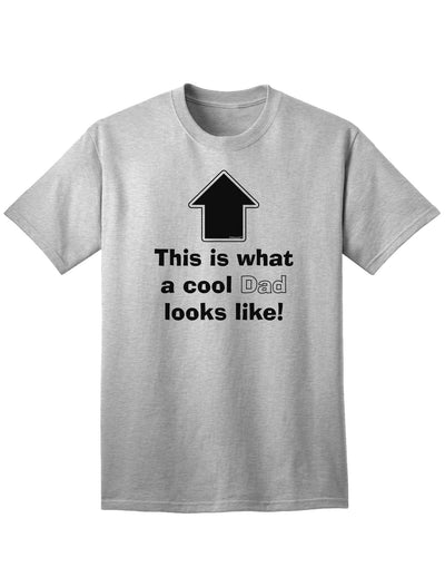 Stylish Adult T-Shirt: Exemplifying the Essence of a Fashionable Father-Mens T-shirts-TooLoud-AshGray-Small-Davson Sales