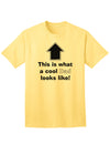 Stylish Adult T-Shirt: Exemplifying the Essence of a Fashionable Father-Mens T-shirts-TooLoud-Yellow-Small-Davson Sales