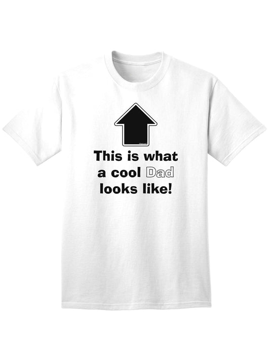 Stylish Adult T-Shirt: Exemplifying the Essence of a Fashionable Father-Mens T-shirts-TooLoud-White-Small-Davson Sales