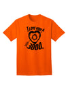 Stylish Adult T-Shirt - Express Your Love with TooLoud's I Love You 3000 Design-Mens T-shirts-TooLoud-Orange-Small-Davson Sales