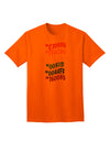 Stylish Adult T-Shirt Featuring the Pride Flag Hex Code-Mens T-shirts-TooLoud-Orange-Small-Davson Sales