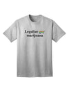 Stylish Adult T-Shirt Promoting LGBTQ+ and Cannabis Acceptance-Mens T-shirts-TooLoud-AshGray-Small-Davson Sales