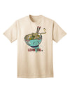 Stylish Adult T-Shirt: TooLoud Matching Lovin You Blue Pho Bowl-Mens T-shirts-TooLoud-Natural-Small-Davson Sales