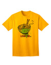 Stylish Adult T-Shirt: TooLoud Matching Lovin You Blue Pho Bowl-Mens T-shirts-TooLoud-Gold-Small-Davson Sales
