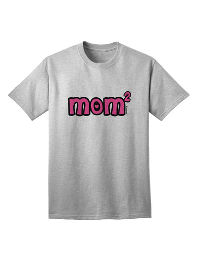 Stylish Adult T-Shirt by TooLoud - Celebrate Motherhood with Mom Squared Design-Mens T-shirts-TooLoud-AshGray-Small-Davson Sales