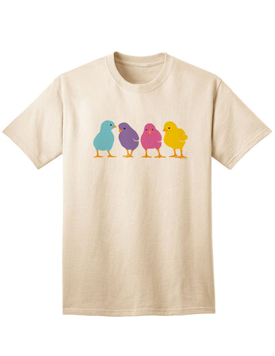 Stylish Adult T-Shirt featuring Adorable Chick Design-Mens T-shirts-TooLoud-Natural-Small-Davson Sales