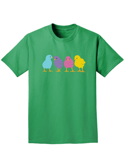 Stylish Adult T-Shirt featuring Adorable Chick Design-Mens T-shirts-TooLoud-Kelly-Green-Small-Davson Sales