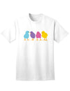 Stylish Adult T-Shirt featuring Adorable Chick Design-Mens T-shirts-TooLoud-White-Small-Davson Sales