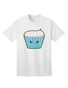 Stylish Adult T-Shirt featuring Adorable Cupcake Design with Sprinkles by TooLoud-Mens T-shirts-TooLoud-White-Small-Davson Sales