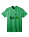 Stylish Adult T-Shirt featuring Adorable Sushi and Wasabi Design by TooLoud-Mens T-shirts-TooLoud-Kelly-Green-Small-Davson Sales