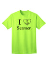 Stylish Adult T-Shirt featuring Anchor Seamen Design-Mens T-shirts-TooLoud-Neon-Green-Small-Davson Sales