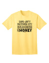 Stylish Adult T-Shirt featuring Beaches and Money by TooLoud-Mens T-shirts-TooLoud-Yellow-Small-Davson Sales