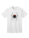 Stylish Adult T-Shirt featuring Black Widow Spider Design-Mens T-shirts-TooLoud-White-Small-Davson Sales