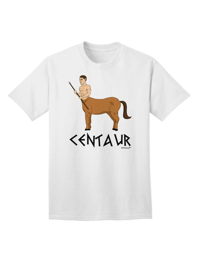 Stylish Adult T-Shirt featuring Greek Mythology Centaur Design, Vibrant Colors, and Intriguing Text by TooLoud-Mens T-shirts-TooLoud-White-Small-Davson Sales