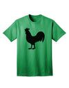 Stylish Adult T-Shirt featuring Rooster Silhouette Design-Mens T-shirts-TooLoud-Kelly-Green-Small-Davson Sales