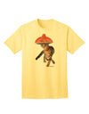 Stylish Adult T-Shirt featuring a Cat adorned with a Pink Sombrero and Sunglasses, exclusively by TooLoud-Mens T-shirts-TooLoud-Yellow-Small-Davson Sales