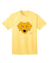 Stylish Adult T-Shirt featuring a Charming Yellow Labrador Retriever by TooLoud-Mens T-shirts-TooLoud-Yellow-Small-Davson Sales